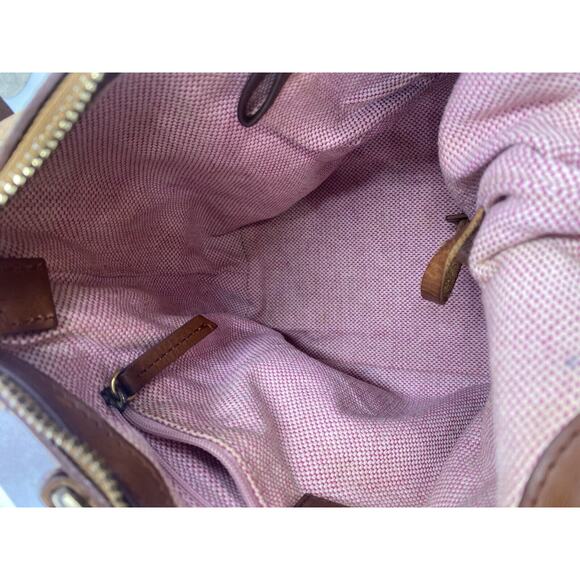 Dooney & Bourke Authenticated Cognac Croc Embossed Hobo Bayou vintage Handbag - Picture 8 of 11